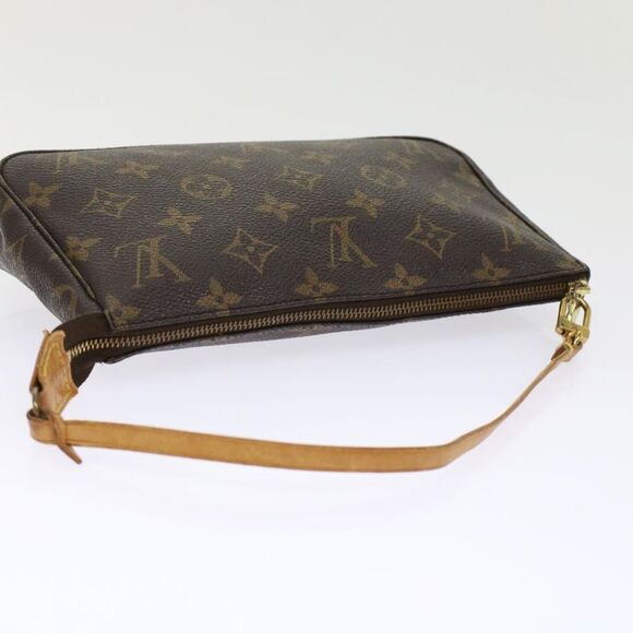 Louis Vuitton Pochette Accessoires Brown Canvas Clutch Bag (Pre-Owned) - Picture 4 of 12